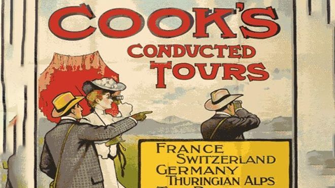 Primer Tour por Europa de Thomas Cook Primer tour por Europa de Thomas Cook en 1855.